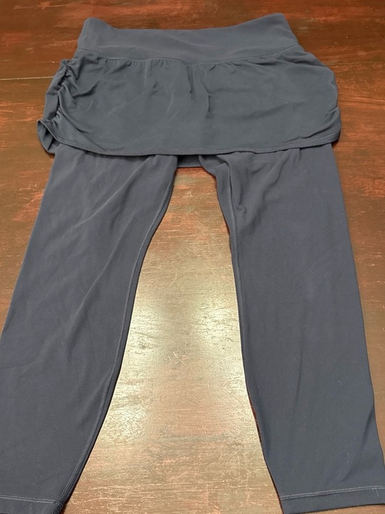 Athleta Pants - Athleta Navy Active Skirted Leggings